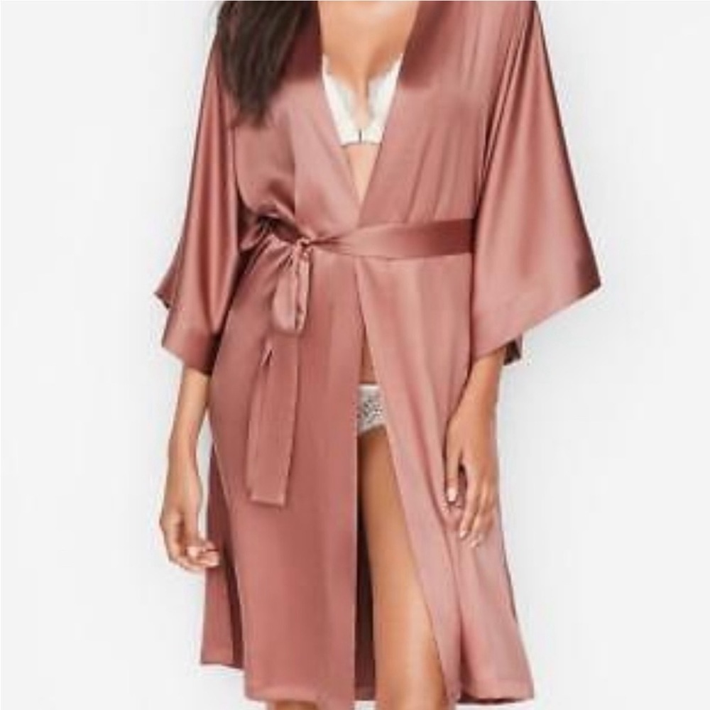 Victoria secret Silky Satin Robe Kimono XS/S